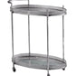 Gabrielle Bar Trolley - Silver