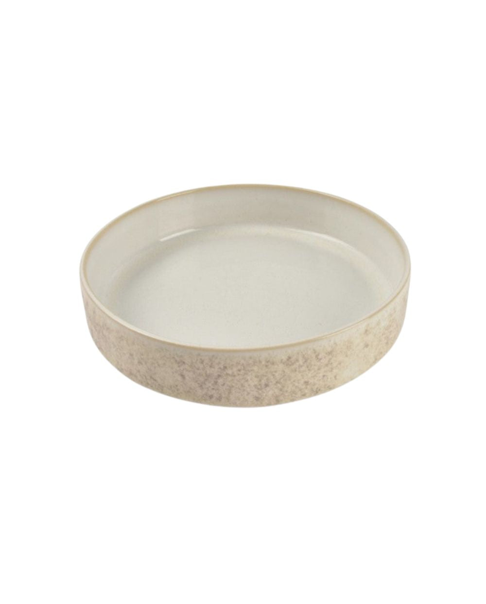 Deep Beige Stoneware Bowl 21cm