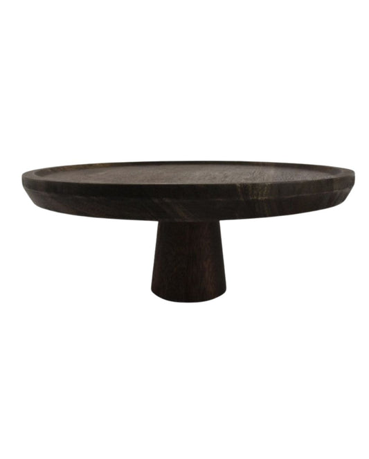 Rural Tan Acacia Wood Cake Stand 30cm