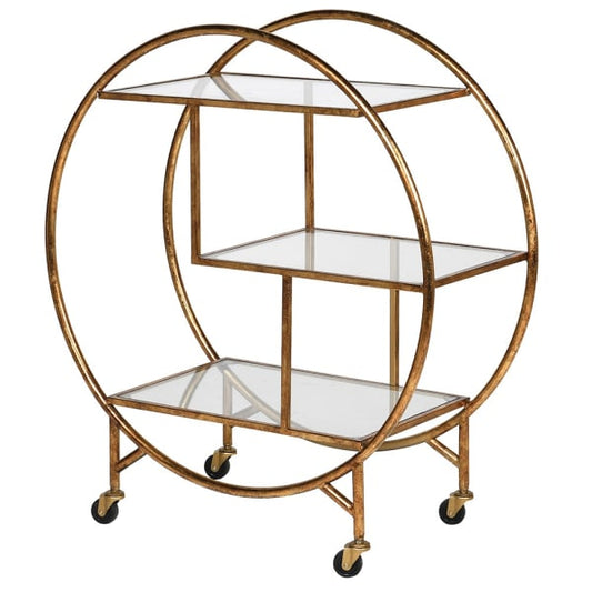 Deco 3 Tier Serving Trolley