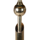 Gold Column Floor Lamp with Shade