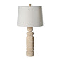 Carob Travertine Table Lamp