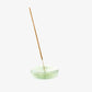 Dimple Incense Holder Green