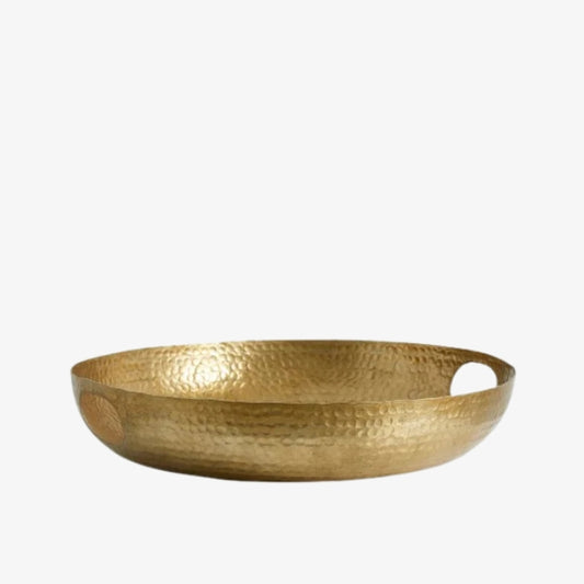 Hammered Gold Tray 51cm