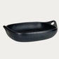 Black Clay Gratin Dish 35cm