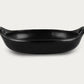 Black Clay Roasting Dish 33cm