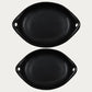 Black Clay Roasting Dish 33cm