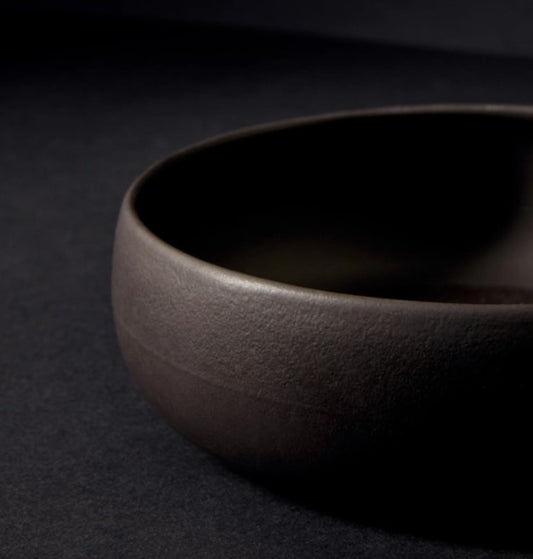 Black Stoneware Tapas Bowl 15cm