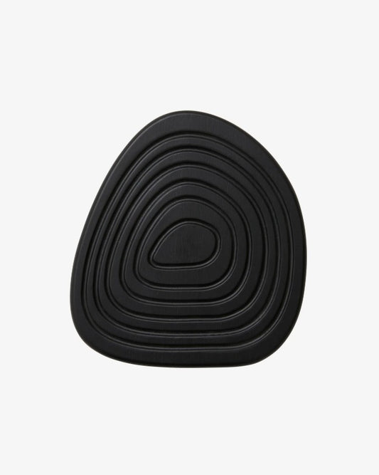 Enoki Black Table Mat 20cm
