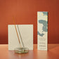 Dimple Incense Holder Green