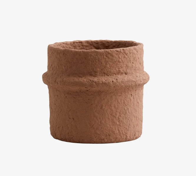 Rust Cement Pot 12cm