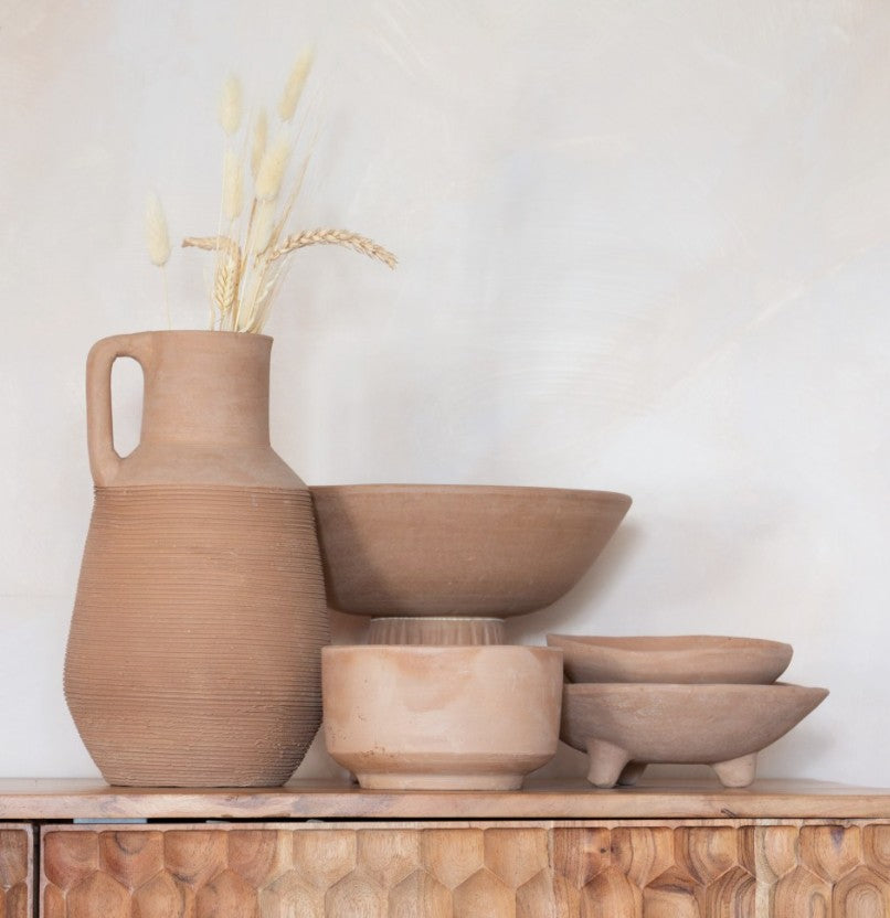 Natural Terracotta Bowl 15cm