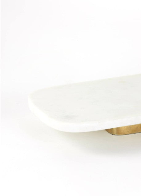 Marble Dish on Base 36cm