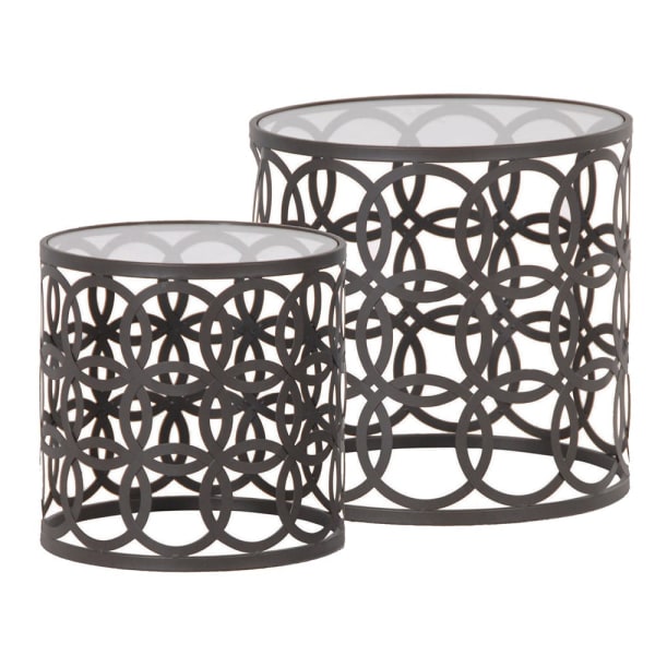 Set of 2 Round Nesting Tables