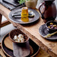 Lin Bronze Stoneware Bowl 15cm