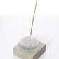 Dimple Incense Holder Grey