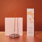 Dimple Incense Holder Grey