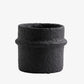Black Cement Pot 12cm