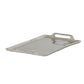 Small Slim Silver Tray with Handles 30cm