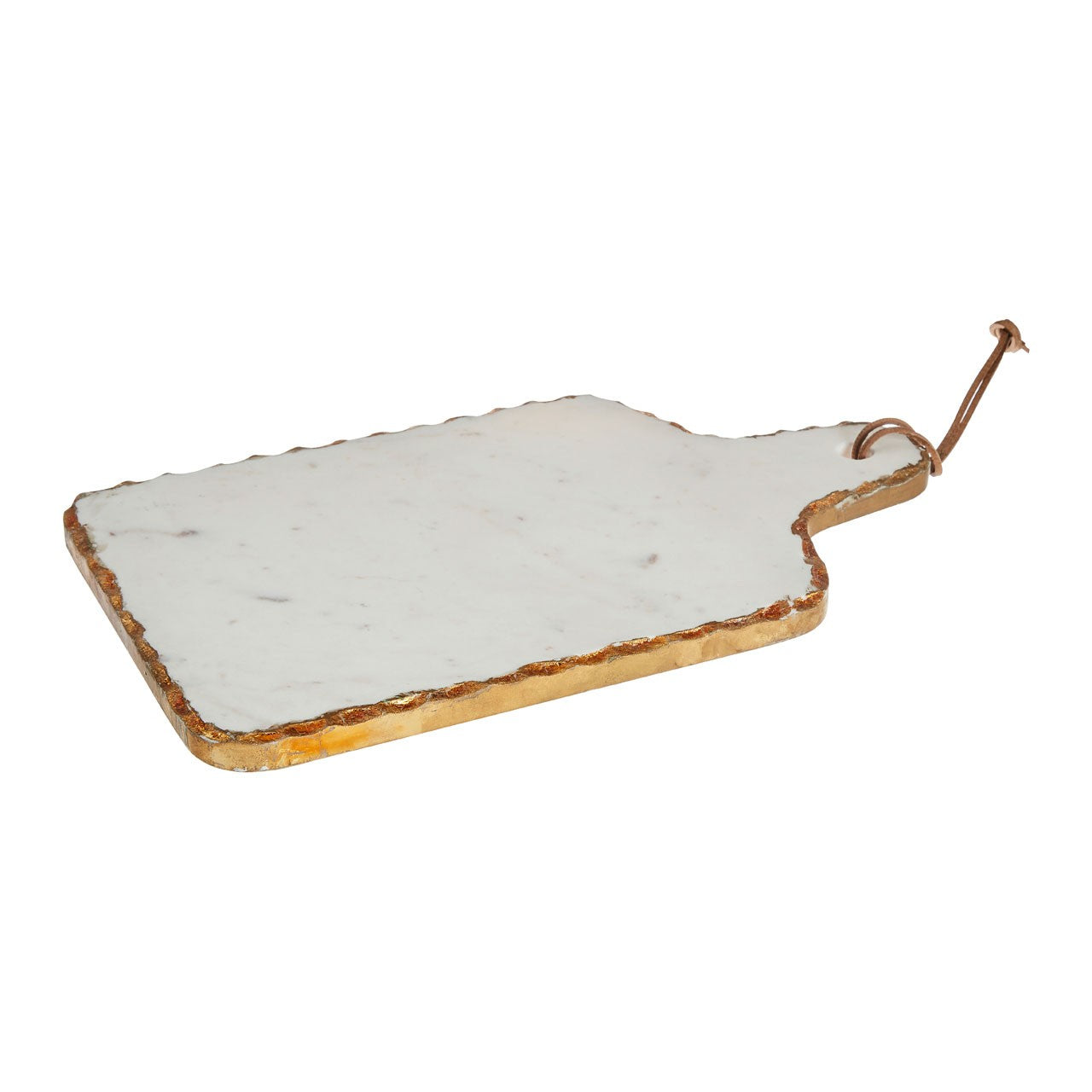 White Marble / Gold Paddle Board