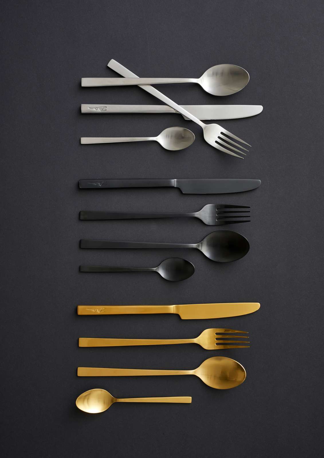 Gold Cutlery Sample