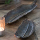 Antique Bronze Leaf Dish