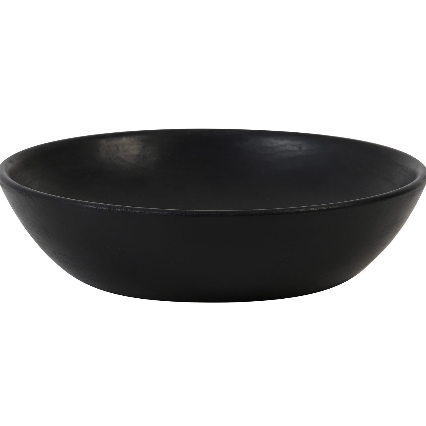 Black Wood Bowls S/3