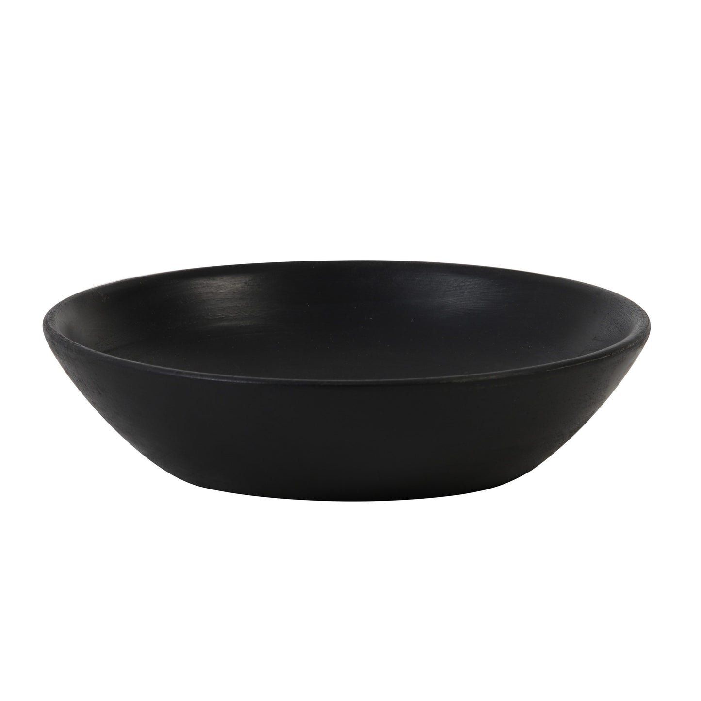 Black Wood Bowls S/3