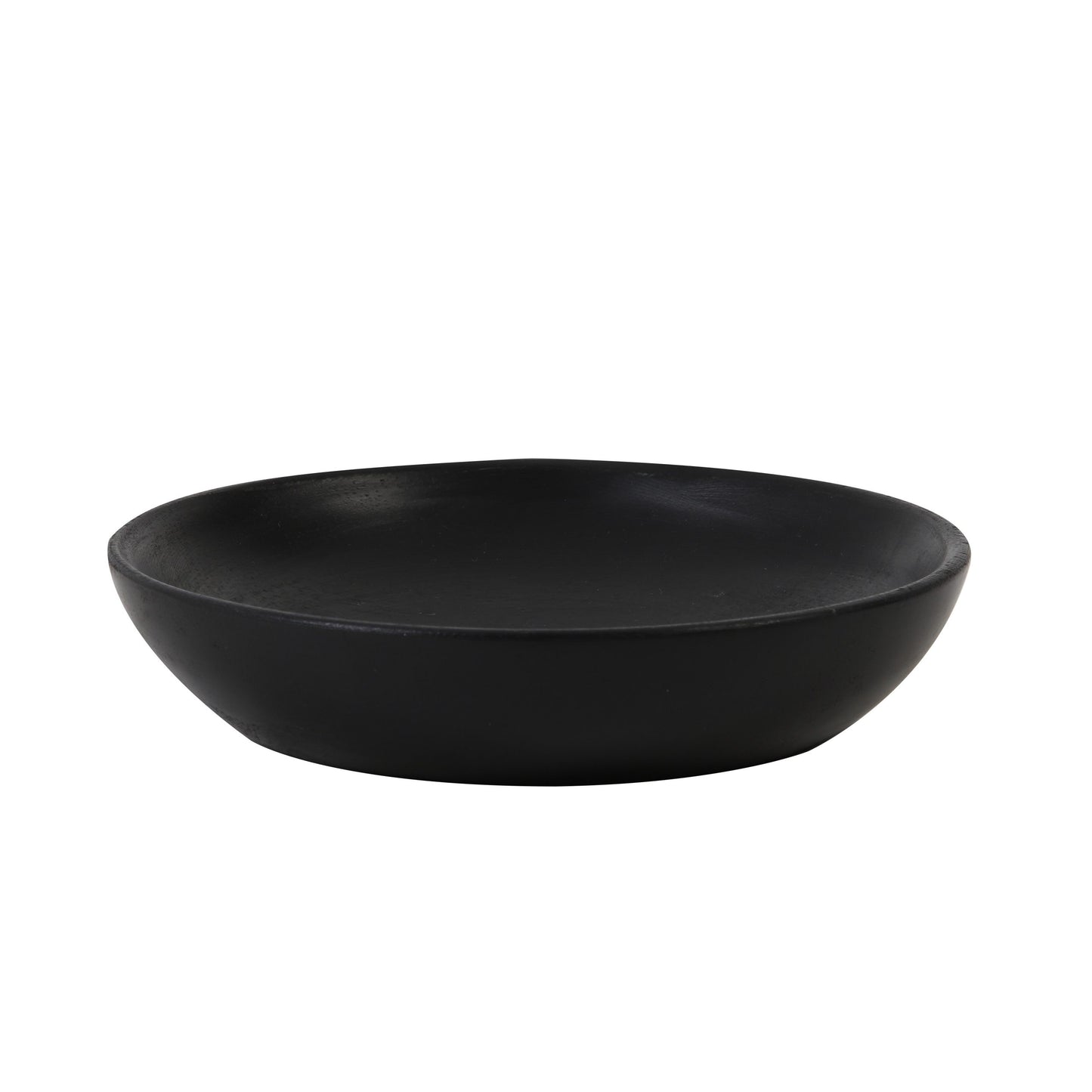 Black Wood Bowls S/3