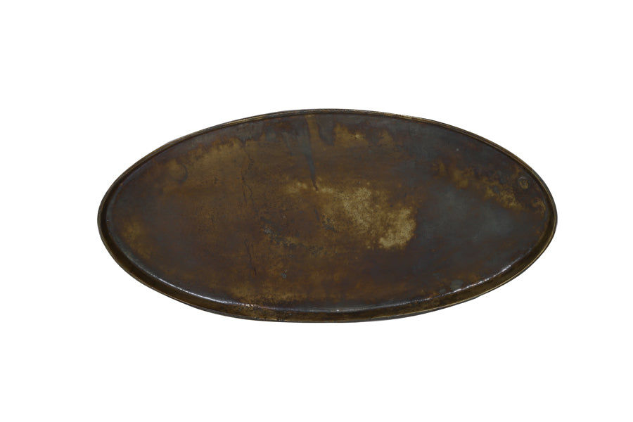 Bronze Oval Tray