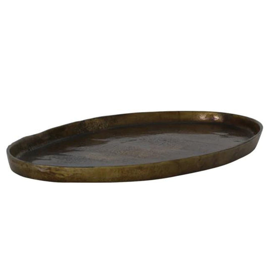 Bronze Oval Tray