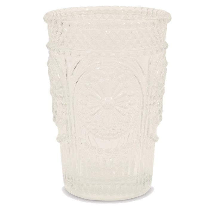 Pressed Glass Tumbler