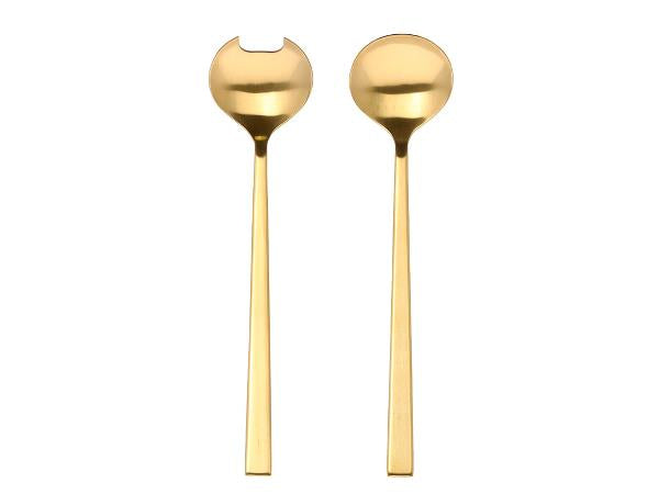 Gold Salad Servers